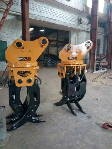 rotating grapple for mini excavator for sale|mini excavator rock grapple.